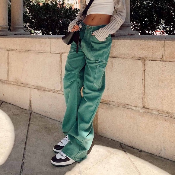 Lioness Miami Vice Green Cargos - Picture 5 of 5